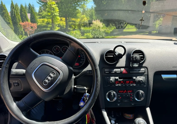 Audi A3 cena 20900 przebieg: 253000, rok produkcji 2006 z Katowice małe 106